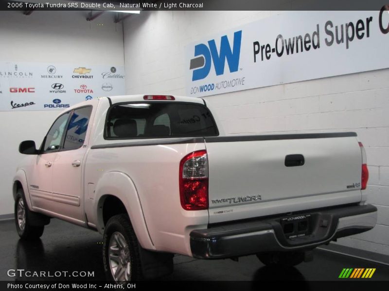Natural White / Light Charcoal 2006 Toyota Tundra SR5 Double Cab