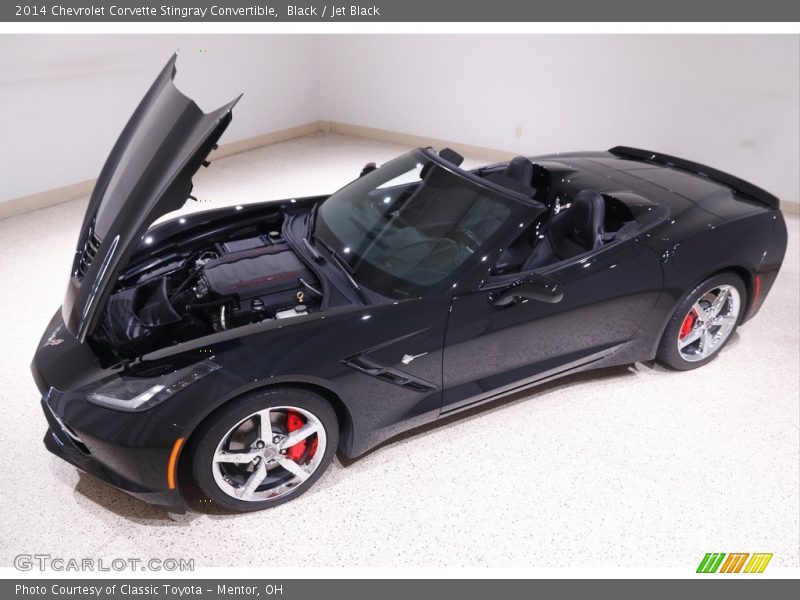 Black / Jet Black 2014 Chevrolet Corvette Stingray Convertible