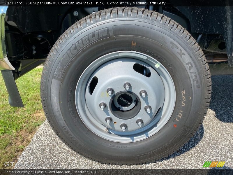  2021 F350 Super Duty XL Crew Cab 4x4 Stake Truck Wheel