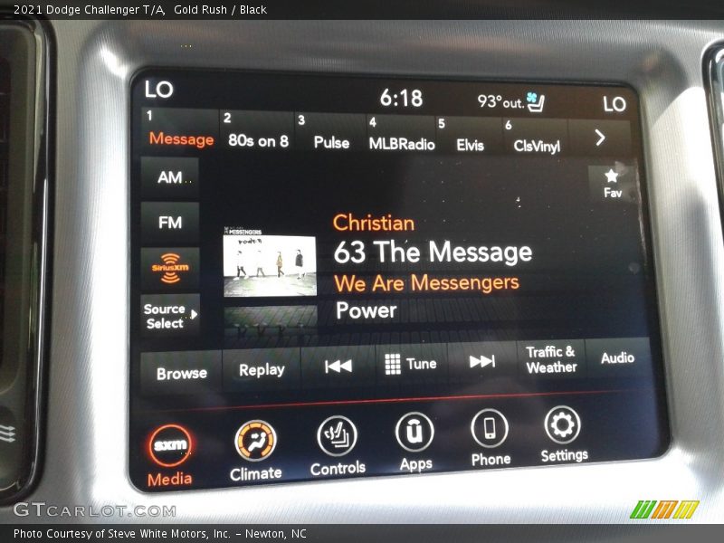 Audio System of 2021 Challenger T/A