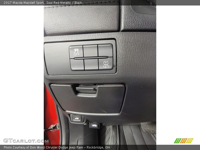 Soul Red Metallic / Black 2017 Mazda Mazda6 Sport