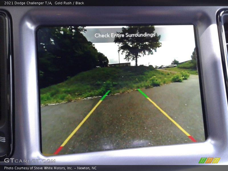 Gold Rush / Black 2021 Dodge Challenger T/A