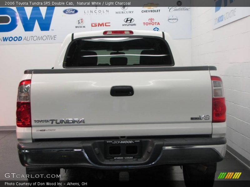 Natural White / Light Charcoal 2006 Toyota Tundra SR5 Double Cab