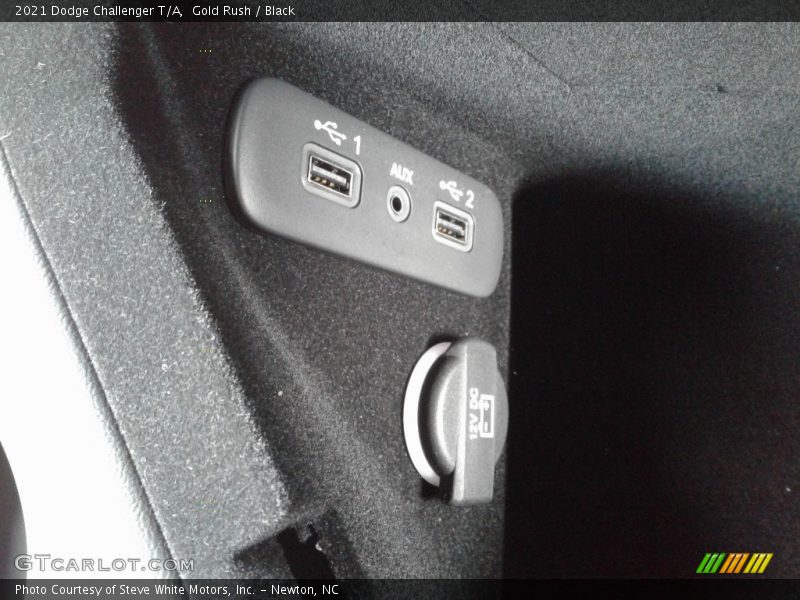 Gold Rush / Black 2021 Dodge Challenger T/A