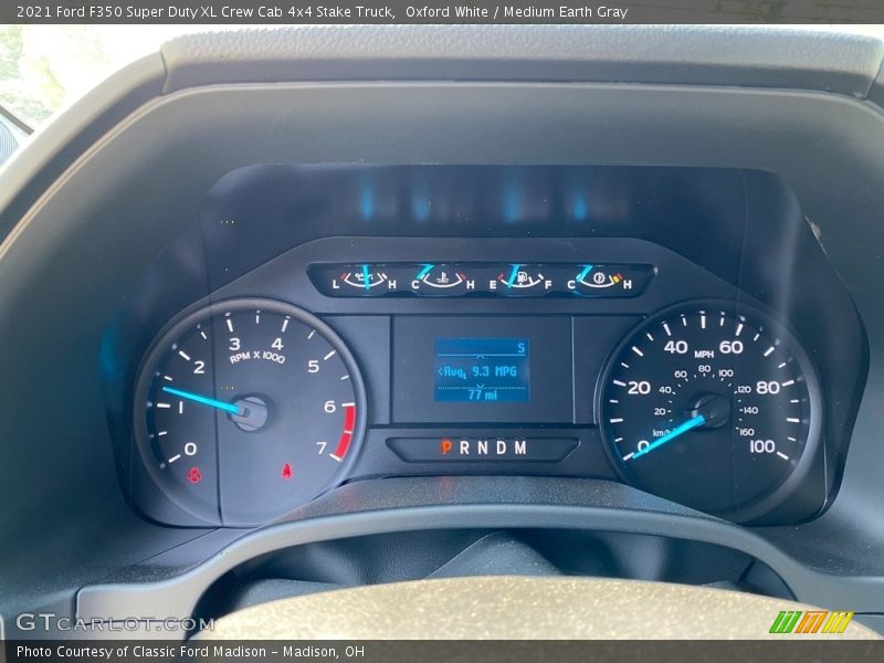  2021 F350 Super Duty XL Crew Cab 4x4 Stake Truck XL Crew Cab 4x4 Stake Truck Gauges