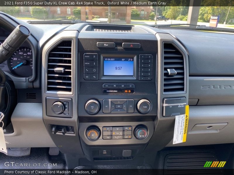 Controls of 2021 F350 Super Duty XL Crew Cab 4x4 Stake Truck
