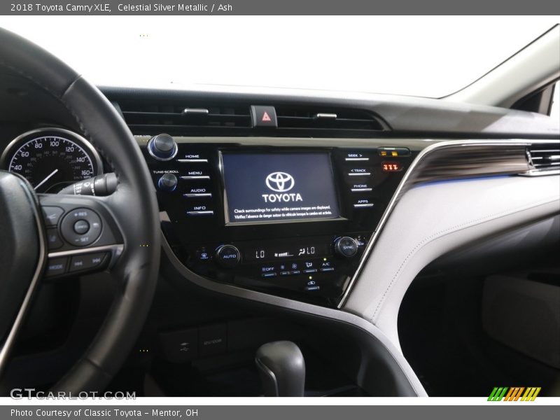 Celestial Silver Metallic / Ash 2018 Toyota Camry XLE