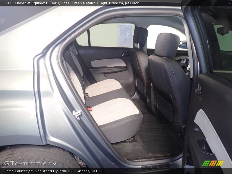 Steel Green Metallic / Light Titanium/Jet Black 2013 Chevrolet Equinox LT AWD