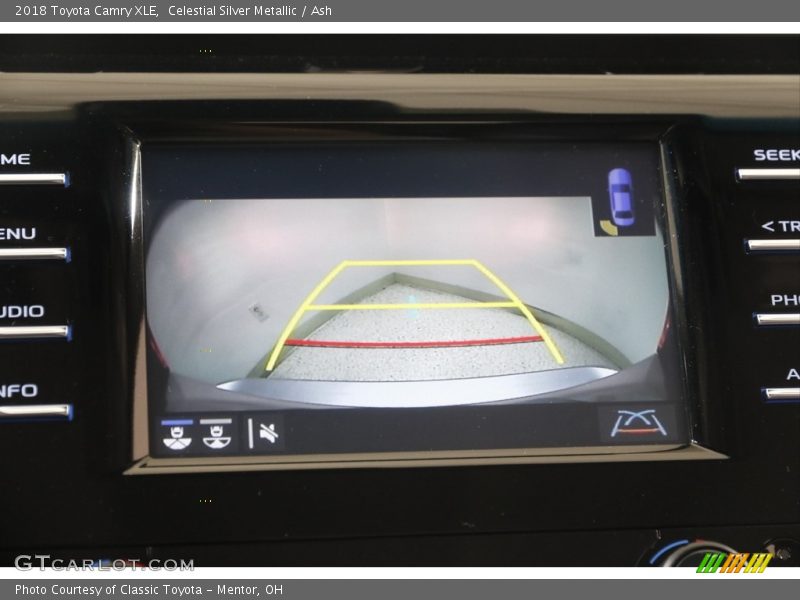 Celestial Silver Metallic / Ash 2018 Toyota Camry XLE