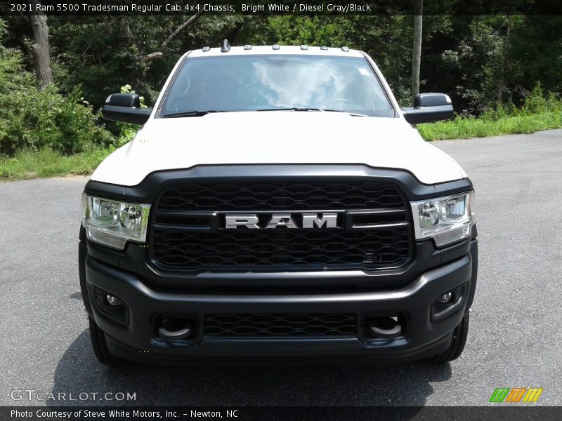 Bright White / Diesel Gray/Black 2021 Ram 5500 Tradesman Regular Cab 4x4 Chassis