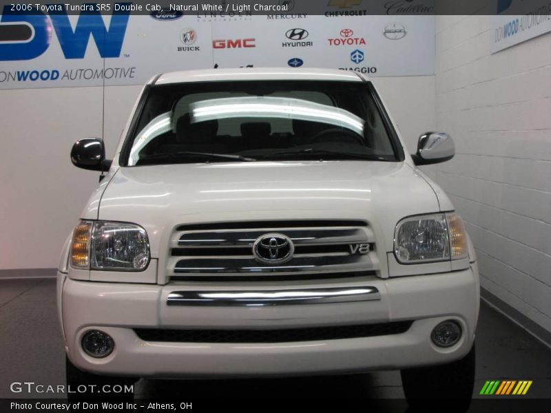 Natural White / Light Charcoal 2006 Toyota Tundra SR5 Double Cab