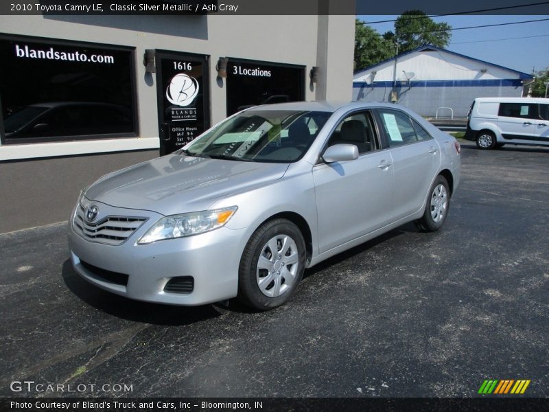 Classic Silver Metallic / Ash Gray 2010 Toyota Camry LE