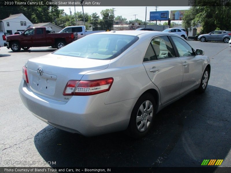 Classic Silver Metallic / Ash Gray 2010 Toyota Camry LE