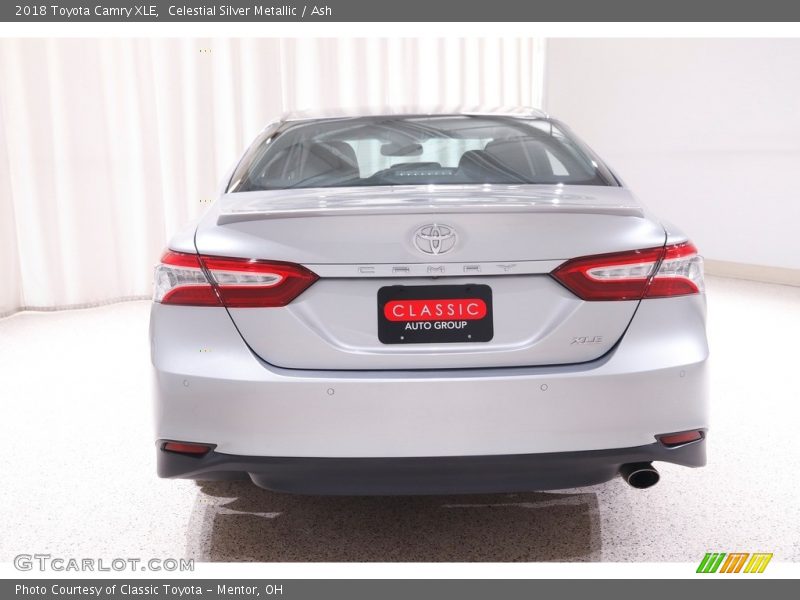 Celestial Silver Metallic / Ash 2018 Toyota Camry XLE