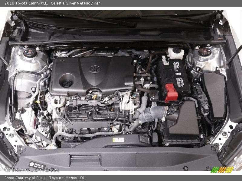 Celestial Silver Metallic / Ash 2018 Toyota Camry XLE