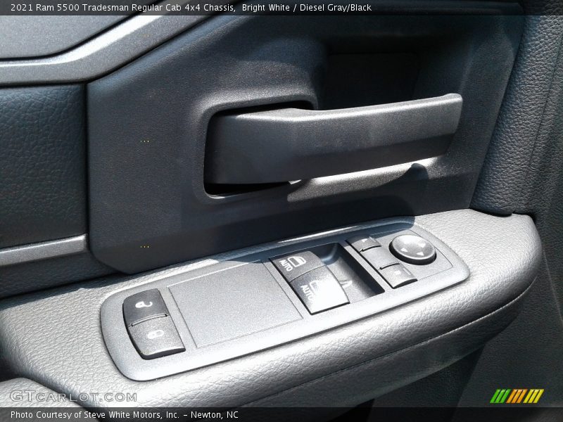 Bright White / Diesel Gray/Black 2021 Ram 5500 Tradesman Regular Cab 4x4 Chassis