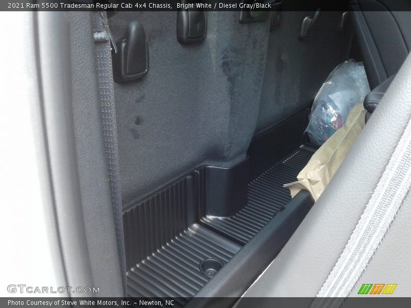 Bright White / Diesel Gray/Black 2021 Ram 5500 Tradesman Regular Cab 4x4 Chassis