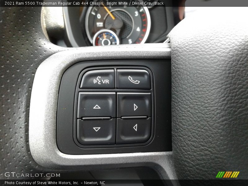 Bright White / Diesel Gray/Black 2021 Ram 5500 Tradesman Regular Cab 4x4 Chassis