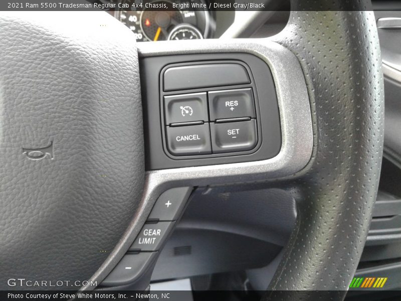 Bright White / Diesel Gray/Black 2021 Ram 5500 Tradesman Regular Cab 4x4 Chassis