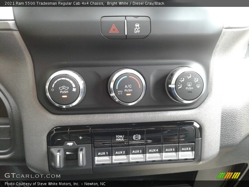 Bright White / Diesel Gray/Black 2021 Ram 5500 Tradesman Regular Cab 4x4 Chassis