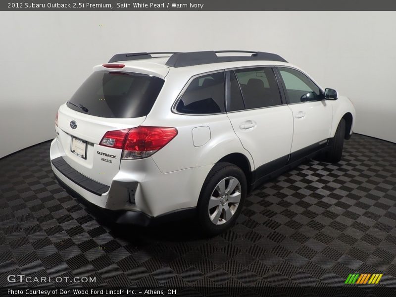  2012 Outback 2.5i Premium Satin White Pearl