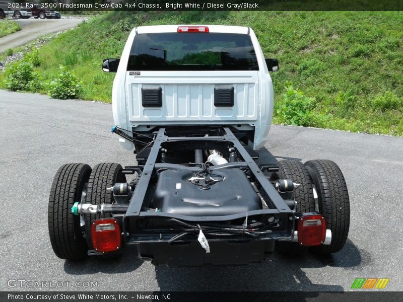 Bright White / Diesel Gray/Black 2021 Ram 3500 Tradesman Crew Cab 4x4 Chassis
