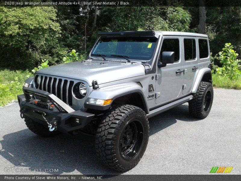 Billet Silver Metallic / Black 2020 Jeep Wrangler Unlimited Altitude 4x4