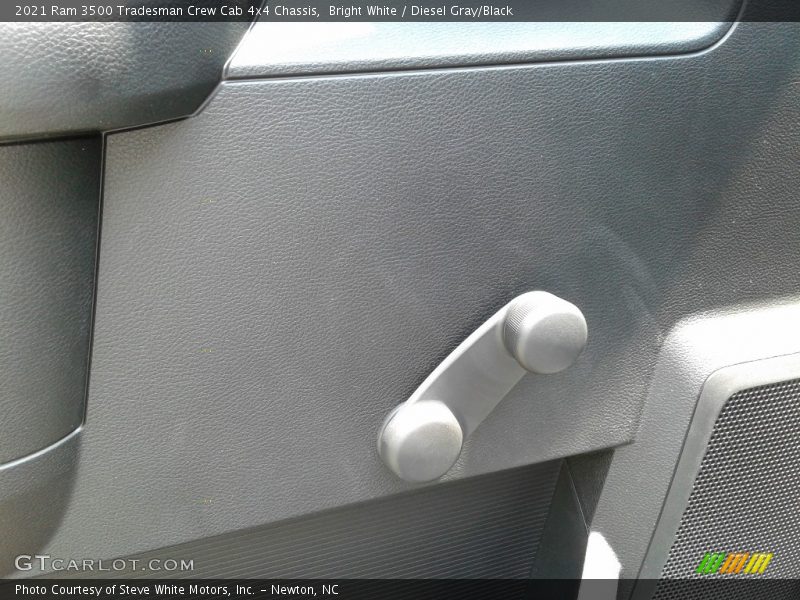 Bright White / Diesel Gray/Black 2021 Ram 3500 Tradesman Crew Cab 4x4 Chassis