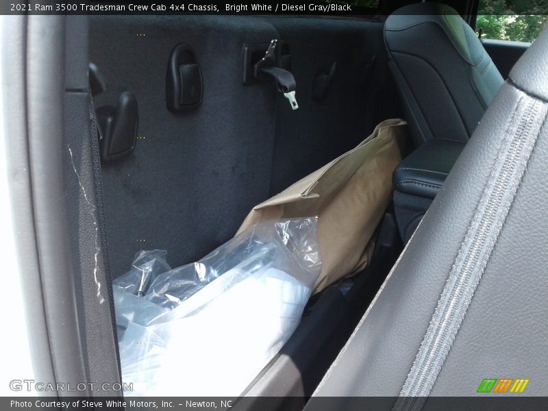 Bright White / Diesel Gray/Black 2021 Ram 3500 Tradesman Crew Cab 4x4 Chassis