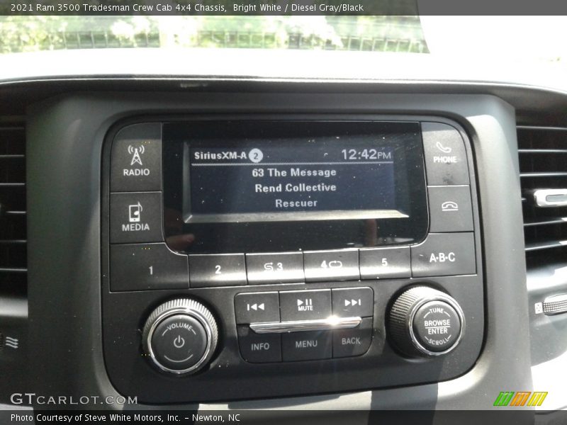 Bright White / Diesel Gray/Black 2021 Ram 3500 Tradesman Crew Cab 4x4 Chassis