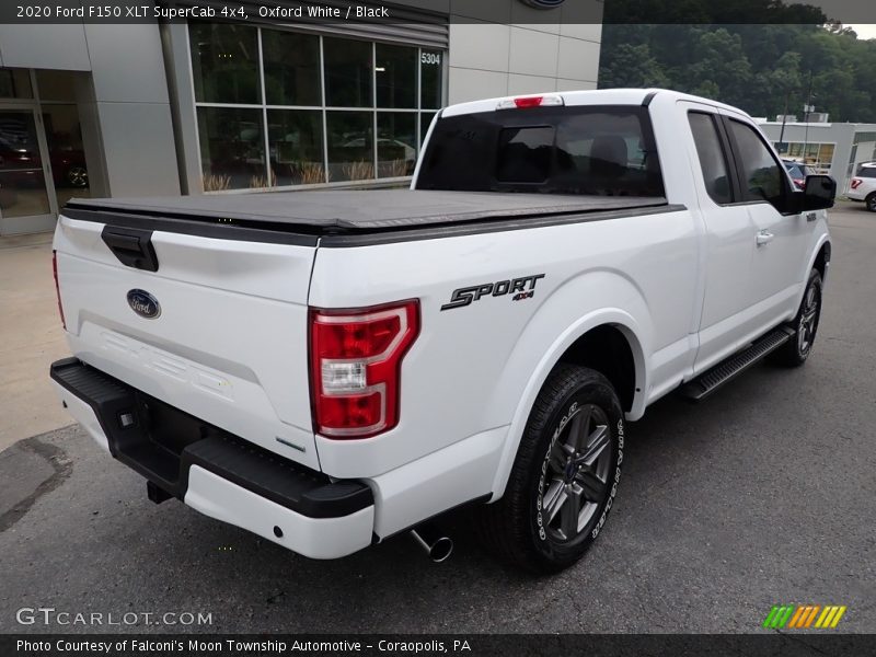 Oxford White / Black 2020 Ford F150 XLT SuperCab 4x4