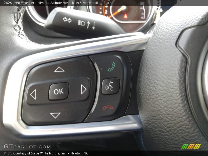 Billet Silver Metallic / Black 2020 Jeep Wrangler Unlimited Altitude 4x4
