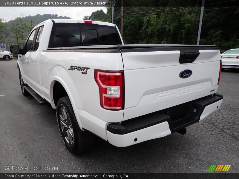 Oxford White / Black 2020 Ford F150 XLT SuperCab 4x4