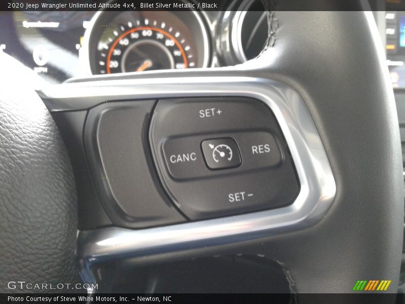 Billet Silver Metallic / Black 2020 Jeep Wrangler Unlimited Altitude 4x4