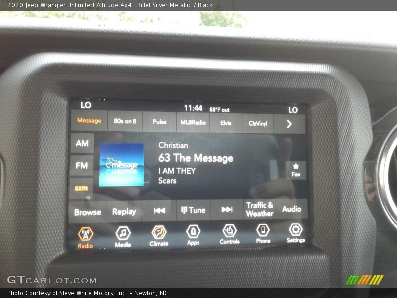 Billet Silver Metallic / Black 2020 Jeep Wrangler Unlimited Altitude 4x4