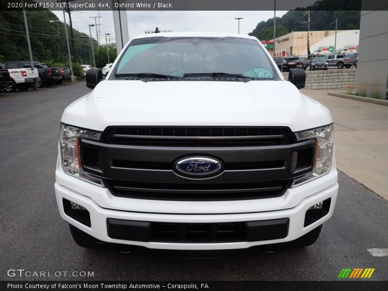 Oxford White / Black 2020 Ford F150 XLT SuperCab 4x4