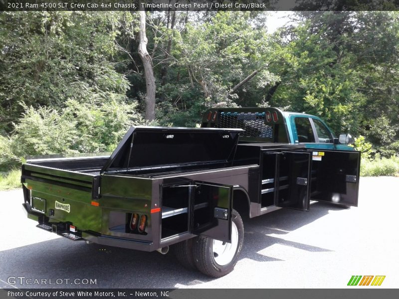 Timberline Green Pearl / Diesel Gray/Black 2021 Ram 4500 SLT Crew Cab 4x4 Chassis