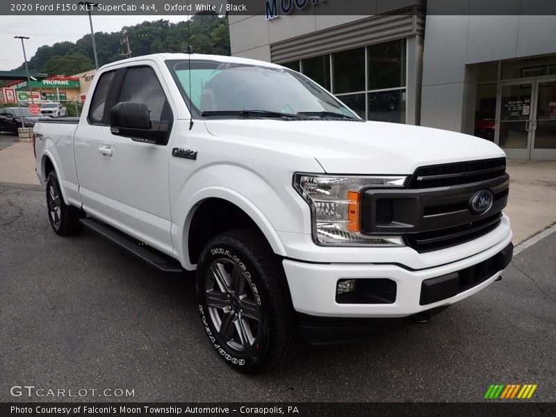 Oxford White / Black 2020 Ford F150 XLT SuperCab 4x4
