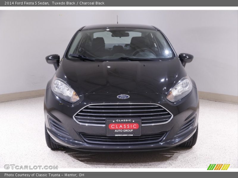 Tuxedo Black / Charcoal Black 2014 Ford Fiesta S Sedan
