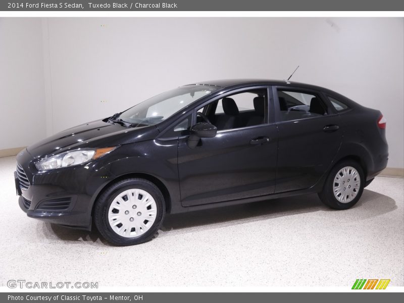 Tuxedo Black / Charcoal Black 2014 Ford Fiesta S Sedan