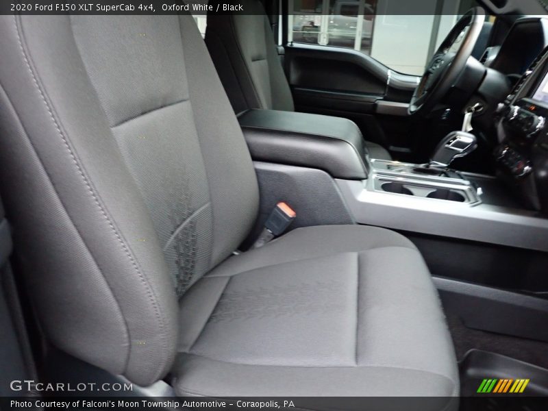 Oxford White / Black 2020 Ford F150 XLT SuperCab 4x4