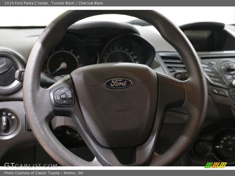 Tuxedo Black / Charcoal Black 2014 Ford Fiesta S Sedan