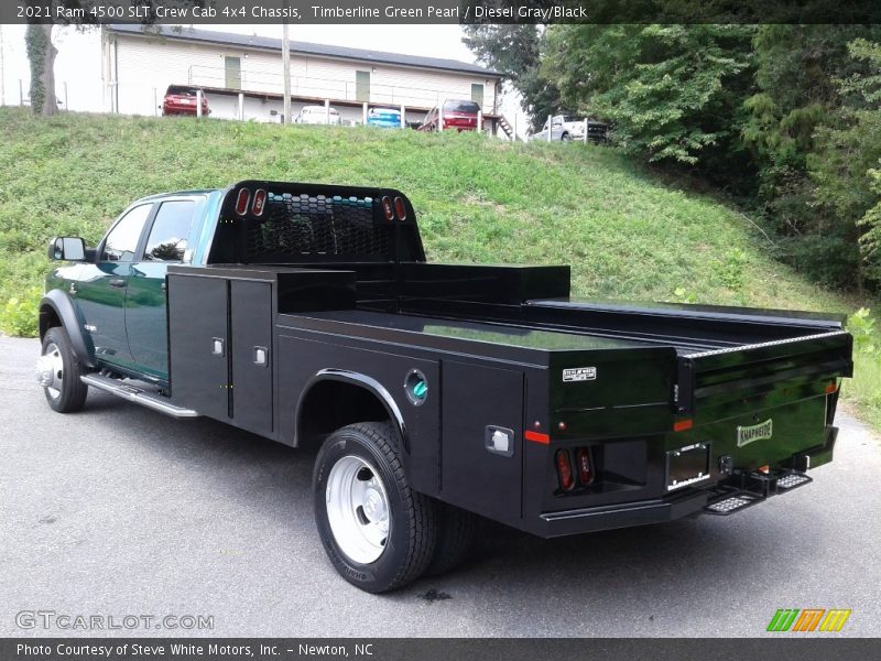 Timberline Green Pearl / Diesel Gray/Black 2021 Ram 4500 SLT Crew Cab 4x4 Chassis