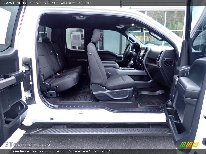 Oxford White / Black 2020 Ford F150 XLT SuperCab 4x4