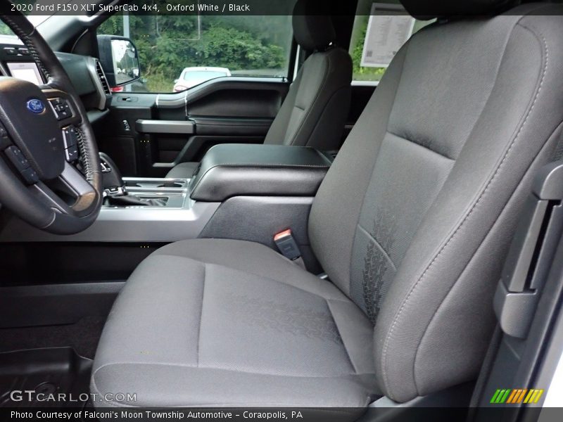 Oxford White / Black 2020 Ford F150 XLT SuperCab 4x4