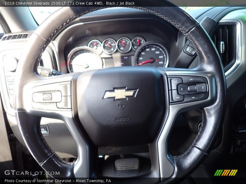 Black / Jet Black 2019 Chevrolet Silverado 1500 LT Z71 Crew Cab 4WD