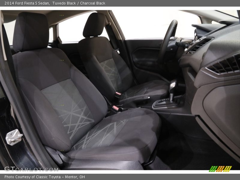 Tuxedo Black / Charcoal Black 2014 Ford Fiesta S Sedan