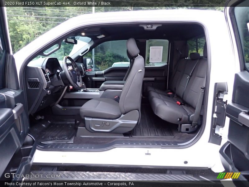 Oxford White / Black 2020 Ford F150 XLT SuperCab 4x4