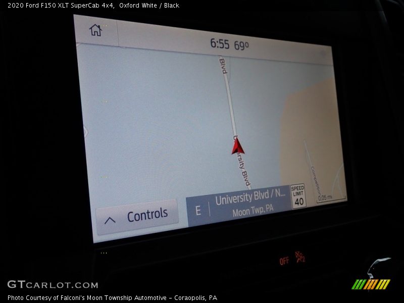 Oxford White / Black 2020 Ford F150 XLT SuperCab 4x4