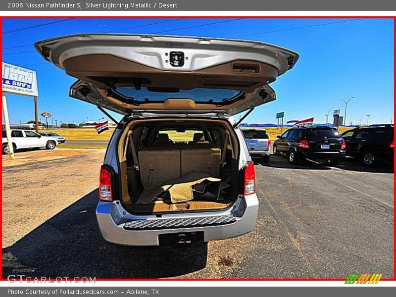 Silver Lightning Metallic / Desert 2006 Nissan Pathfinder S
